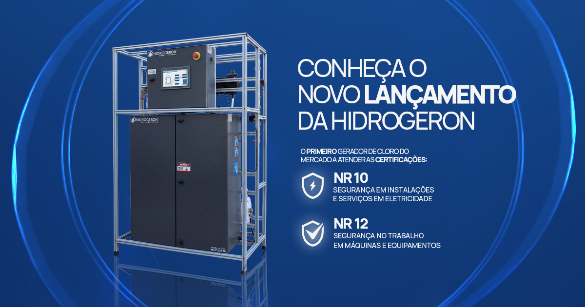 Lançamento G-26 GERADOR DE CLORO HIDROGERON CLORAÇÃO CLORO IN LOCO